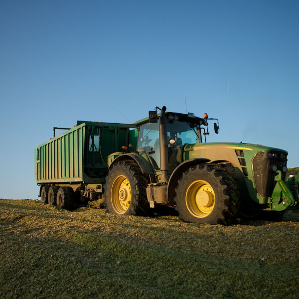 Silagetransport von Laubenbacher Agrarhandel GmbH & Co. KG